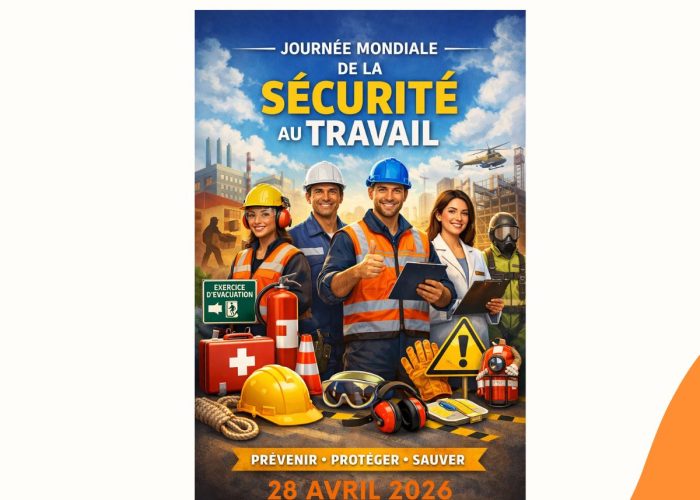 PREPAREZ la journée mondiale de la sécurité au travail 28 avril 2026
